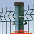 House using PVC Coated Welded Fence Wire Mesh Fence